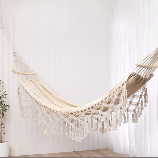 Cabo Deluxe 1-2 Person Hammock with Tassels