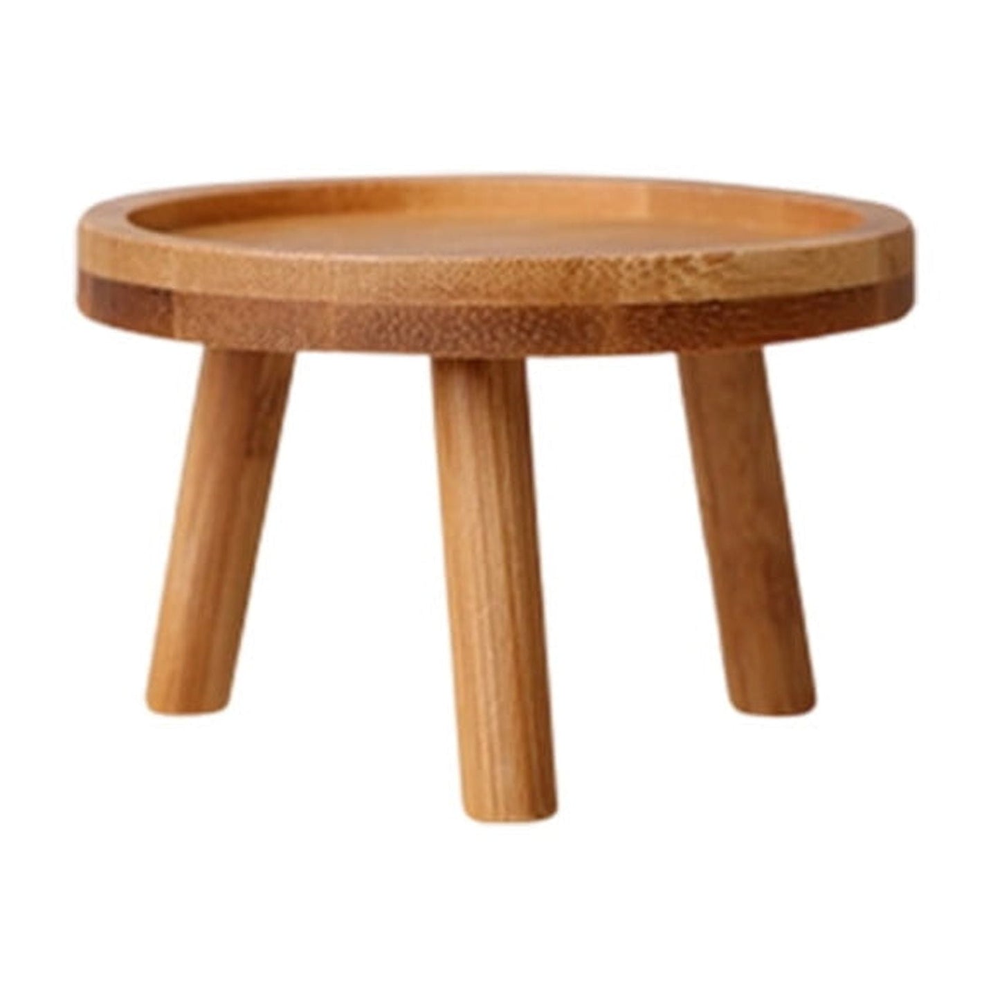 Wood Plant Stands Indoor,Mid-Century Modern Single Plant Stand for 3-12 Inch Pots,Tall Plant Stool for Large Plants,Perfect for Living Room,Balcony,and Office Beige