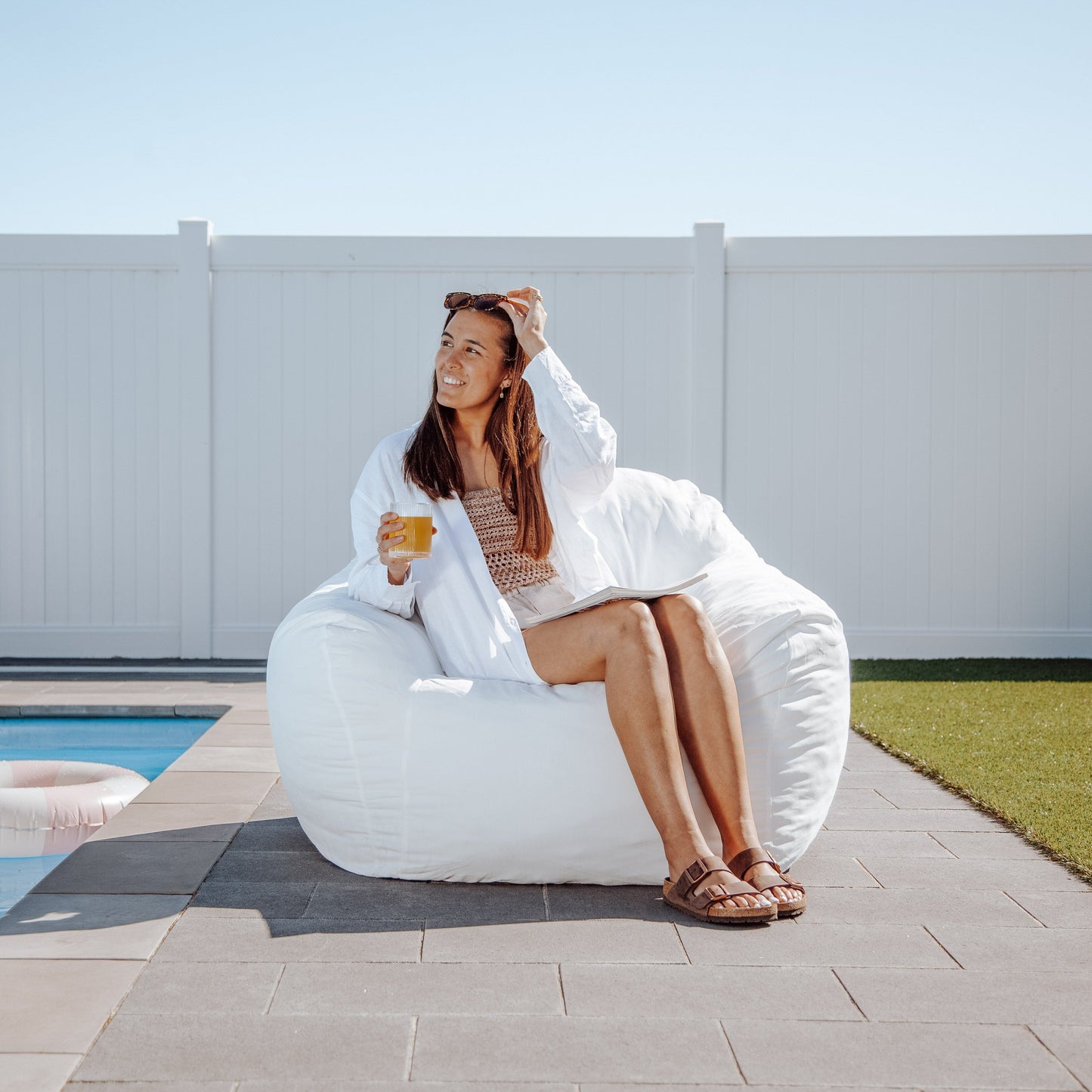Outdoor DreamPod® Chair - White