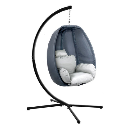 NNEDSZ Outdoor Furniture Egg Hammock Hanging Swing Chair Pod Lounge Chairs