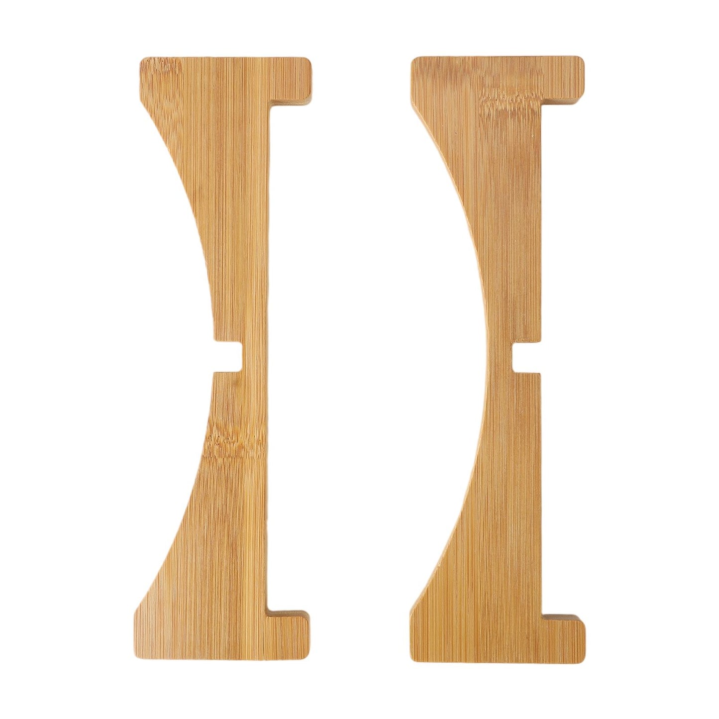 Plant Stand Bamboo Flower Pot Tray Cross Shaped Multifunction for Pet Home Kitchen 17.5x5cm