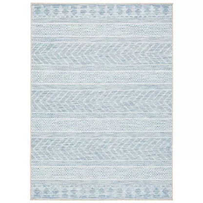 Blue Terrace Rug 400 x 300cm for Indoor and Outdoor Use