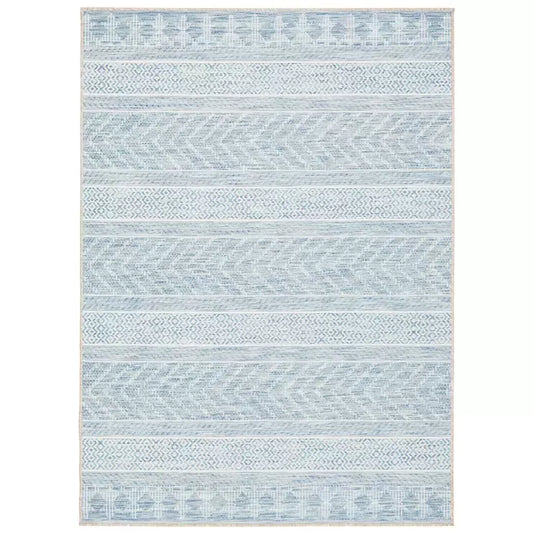 Blue Terrace Rug 400 x 300cm for Indoor and Outdoor Use
