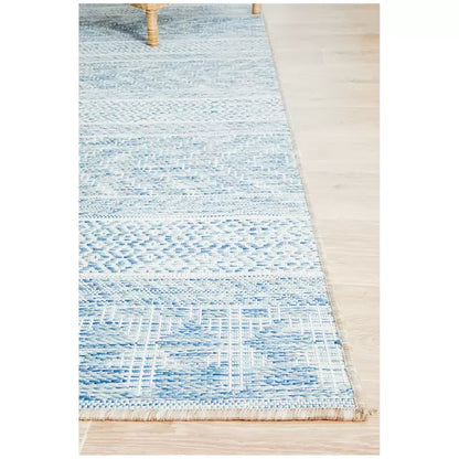 Blue Terrace Rug 400 x 300cm for Indoor and Outdoor Use
