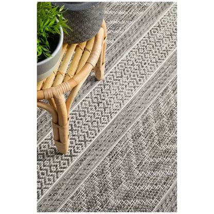 Grey Terrace Rug 400 x 300cm for Indoor and Outdoor Use