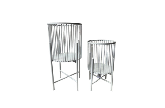 Logan Planter - Large - White