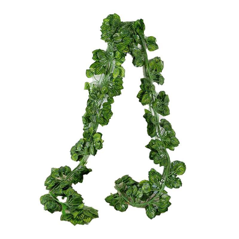 12 X 2M Artificial Ivy Vine Fake Foliage Flower Hanging Leaf Garland Plant Party - Grape Leaves