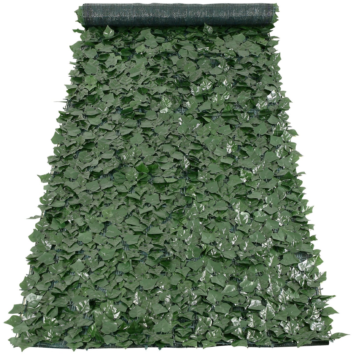 VEVOR Ivy Privacy Fence, 39 x 158in Artificial Green Wall Screen, Greenery Ivy Fence with Mesh Cloth Backing and Strengthened Joint, Faux Hedges Vine Leaf Decoration for Outdoor Garden, Yard, Balcony