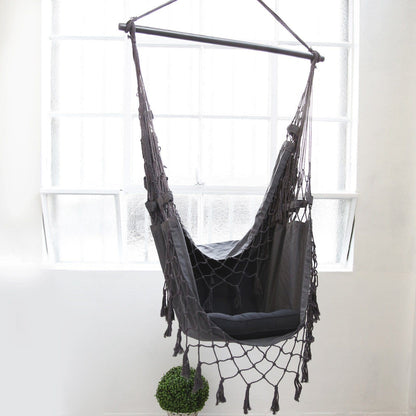 Aruba Hammock Hanging Chair - Charcoal