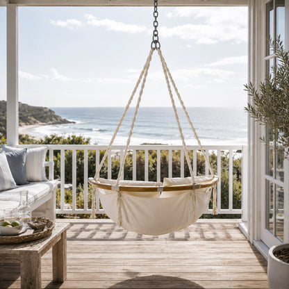 Montego Padded Hanging Hammock Chair with Cushion