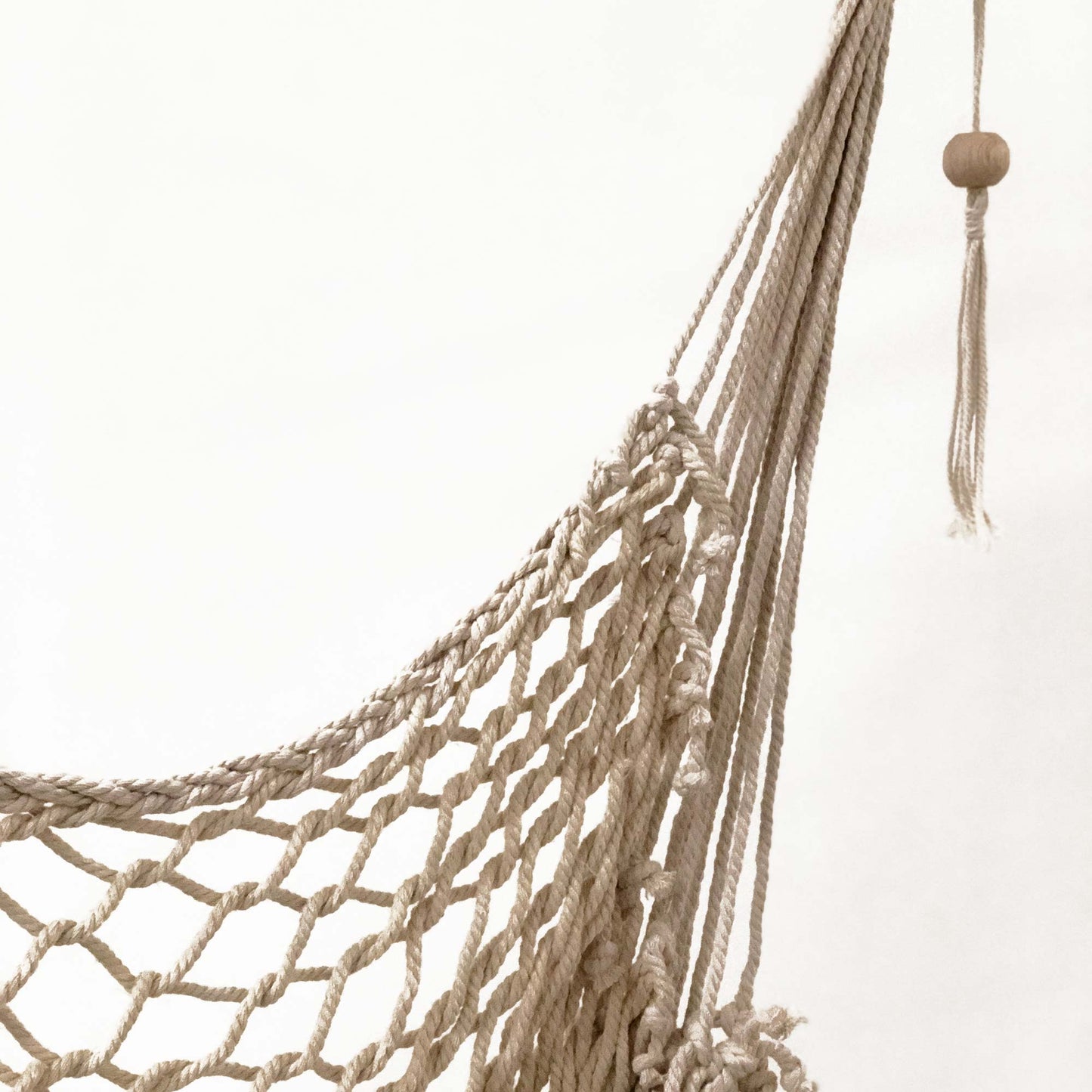 Salvador Macrame Hanging Hammock Chair - Natural