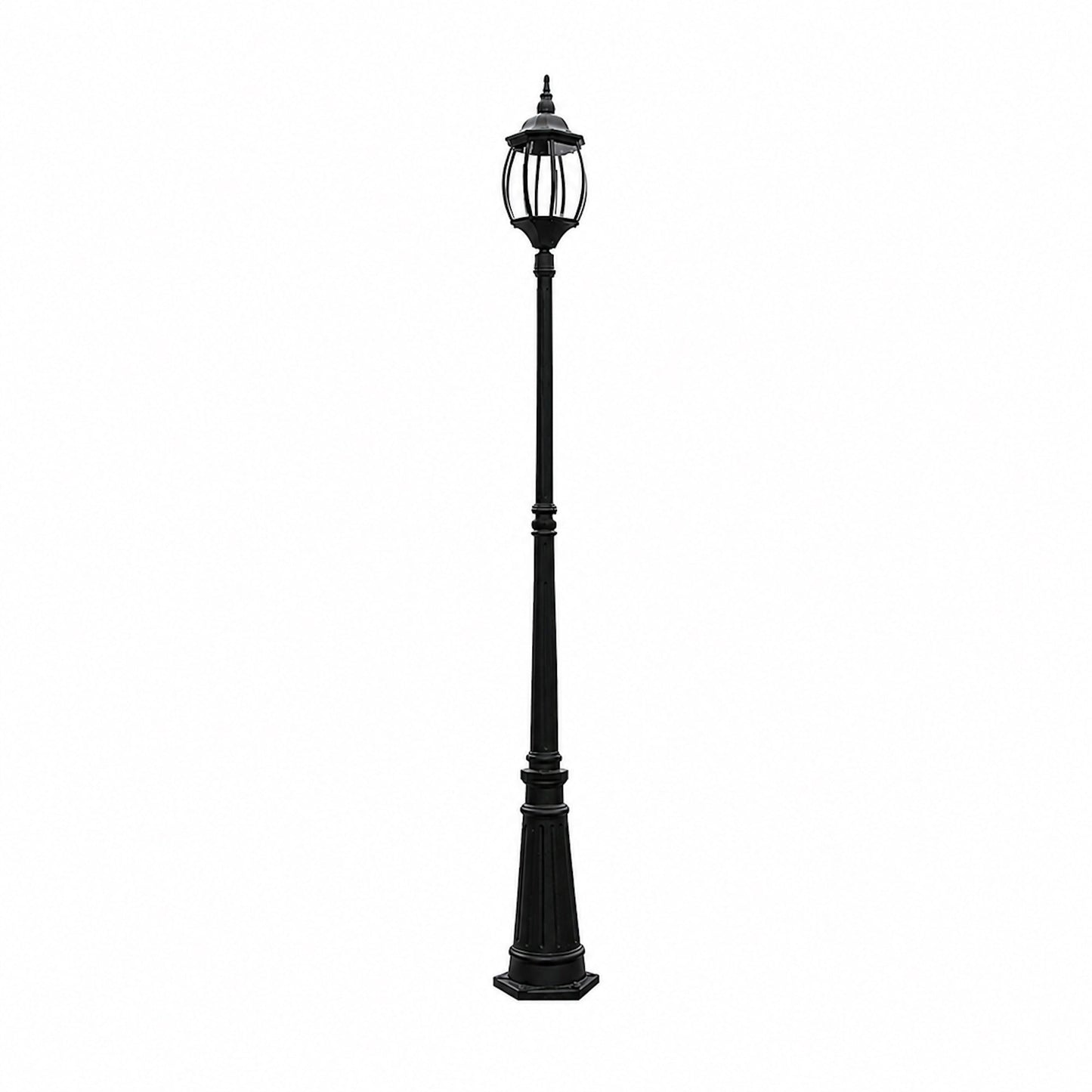 Victorian Garden Lamp Post - Black