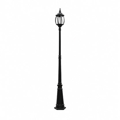 Victorian Garden Lamp Post - Black